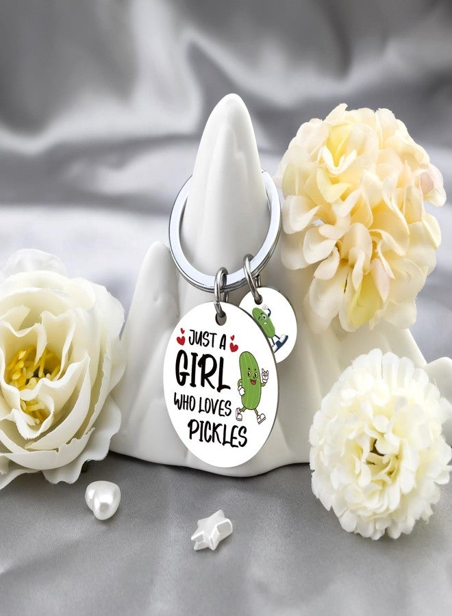 MOEXUKO Pickle Gifts for Women Cute Pickle Keychain Christmas Stocking Stuffers for Teen Girls Pickles Themed Gifts for Pickles Lovers Friends Birthday Thanksgiving Gift Ideas Stocking Stuffers for Her - Image 4